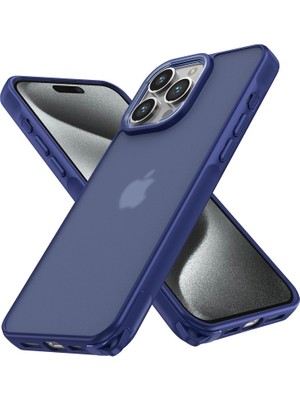 Fırsatkolik Apple Iphone 14 Pro Max Kılıf Elegant Kapak - Lacivert