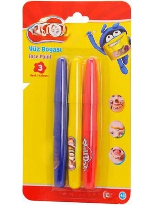 Fırsatkolik Mey Ithalat® 3 Renk Yüz Boyası