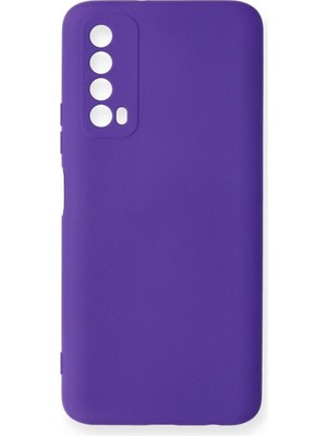 Fırsatkolik Mey Ithalat®  Huawei P Smart 2021 Kılıf Nano Içi Kadife Silikon - Mor