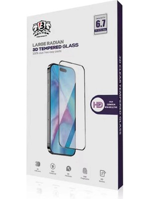 Fırsatkolik Mey Ithalat®   iPhone 16 Pro Bilvis 0.18MM Plus Cam Ekran Koruyucu