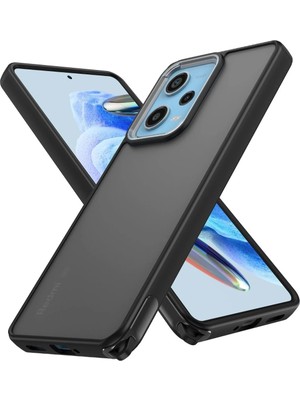 Fırsatkolik Mey Ithalat®   Redmi 13 4g Kılıf Elegant Kapak - Siyah