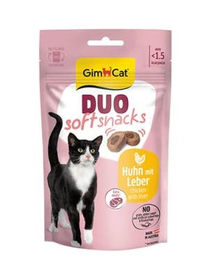 Fırsatkolik Duo Soft Shacks Tavuklu ve Ciğerli Kedi Ödül Maması 50 gr