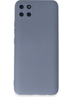 Fırsatkolik Mey Ithalat®  Realme C11 Kılıf Nano Içi Kadife Silikon - Gri