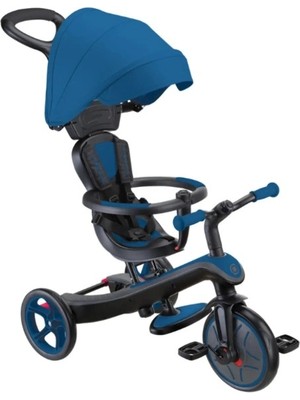Fırsatkolik Mey Ithalat® Globber Explorer 4in1 Trike Bisiklet Kraliyet Mavisi