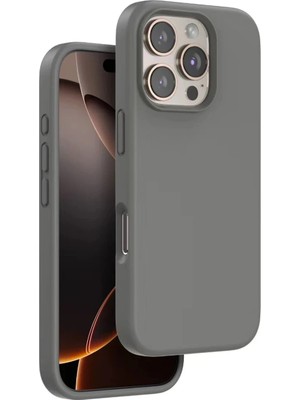 Fırsatkolik Mey Ithalat®   iPhone 16 Pro Max Home Magsafe Kapak - Titan Gri