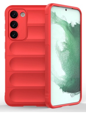 Fırsatkolik Samsung Galaxy S23 Plus Kılıf Optimum Silikon - Kırmızı
