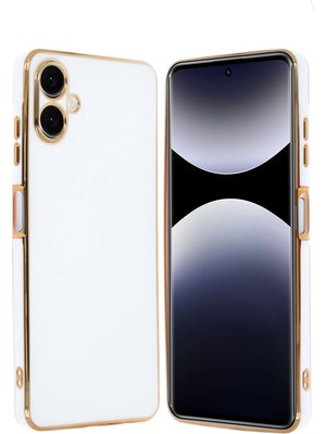 Fırsatkolik Mey Ithalat®  Samsung Galaxy A06 Kılıf Volet Silikon - Beyaz