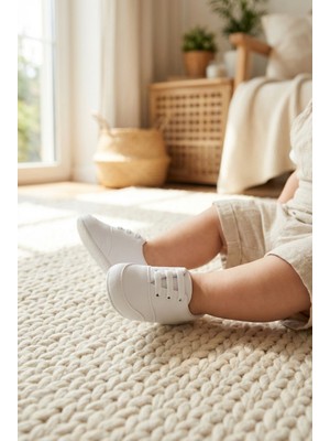 Pufien Bebek Ayakkabısı, Sneaker Ilk Adım Ayakkabı, Bebek Patik, Ev Ayakkabısı