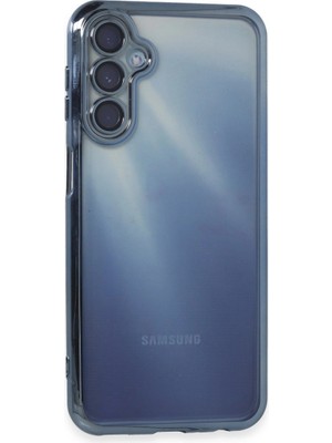 Fırsatkolik Samsung Galaxy A35 5g Kılıf Razer Lensli Silikon - Açık Mavi