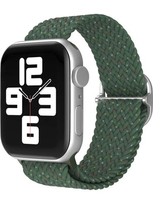 Fırsatkolik Mey Ithalat®   Watch 38MM Star Kordon - Benekli Koyu Yeşil