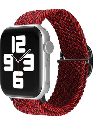 Fırsatkolik Mey Ithalat®   Watch 38MM Star Kordon - Siyah-Bordo