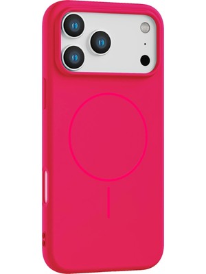 Fırsatkolik Mey Ithalat®   iPhone 17 Pro Jully Magsafe Kapak - Pembe