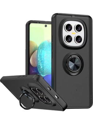 Fırsatkolik Mey Ithalat®   Redmi Note 15 Pro 4g Montreal Yüzüklü Silikon Kapak - Siyah