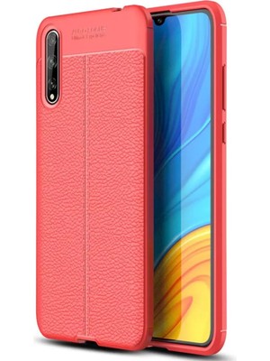 Fırsatkolik Mey Ithalat®  Huawei P Smart S Kılıf Auto Focus Kapak - Kırmızı