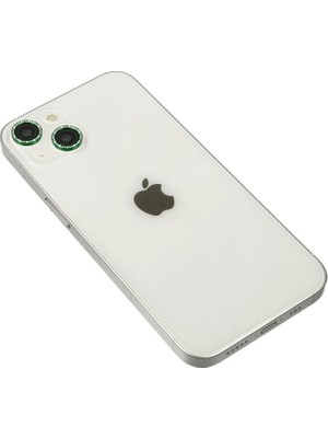 Fırsatkolik iPhone 14 Diamond Kamera Lens - Yeşil