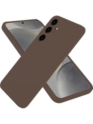 Fırsatkolik Mey Ithalat®  Samsung Galaxy A36 Kılıf First Silikon - Kahverengi