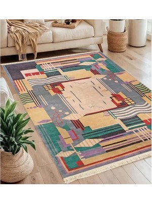 Vivense Karma Baskılı Dokuma Taban Halı, 127 Yng, 150X230 cm
