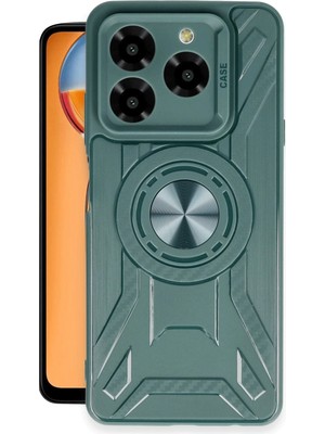 Fırsatkolik Mey Ithalat®  General Mobile Era 50 Kılıf Lincoln Silikon - Koyu Yeşil