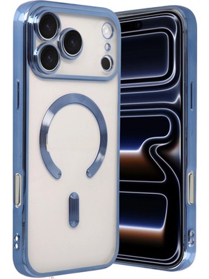 Fırsatkolik Apple Iphone 17 Pro Max Kross Magneticsafe Kapak - Sierra Blue