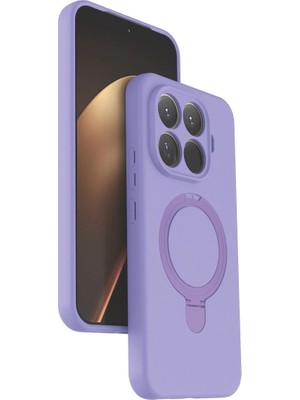 Fırsatkolik Xiaomi Mi 15T Pro Regal Magsafe Standlı Kapak - Lila