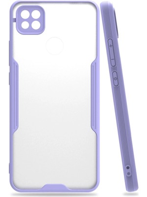 Fırsatkolik Mey Ithalat®   Redmi 9c Kılıf Platin Silikon - Lila