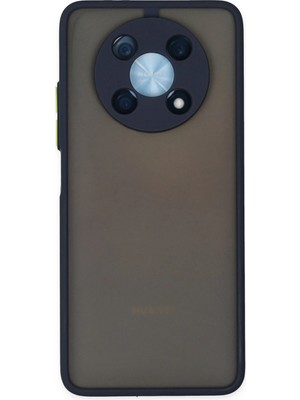 Fırsatkolik Mey Ithalat®  Huawei Nova Y90 Kılıf Montreal Silikon Kapak - Lacivert