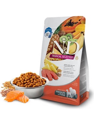 Fırsatkolik N&d Tropical Selection Somonlu ve Tropikal Meyveli Orta ve Büyük Irk Yetişkin Köpek Maması 10 kg
