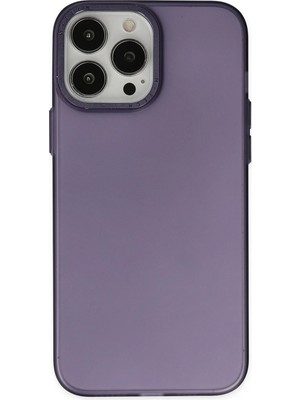 Fırsatkolik Mey Ithalat®   iPhone 14 Pro Max Kılıf Modos Metal Kapak - Mor