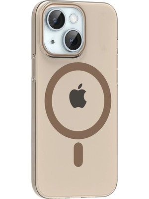 Fırsatkolik Mey Ithalat®   iPhone 14 Pc Blank Magsafe Kapak - Çöl Titanyum