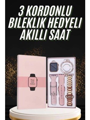 Fırsatkolik Mey Ithalat® Genç Kızlara Özel Akıllı Saat 41 mm Çağrı Cevaplayabilen Nfc ve Gps Uyumlu