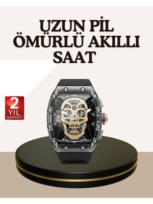 Fırsatkolik Mey Ithalat® Dokunmatik Akıllı Saat Sesli Asistanlı Geniş Özellikli