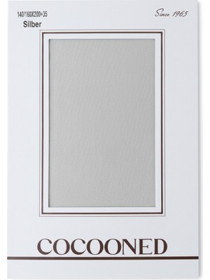 Coconed Lastikli Çarşaf Silber