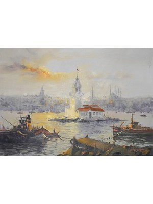 Galeri Atmaca Kız Kulesi'nin Efsunlu Akşamüstü