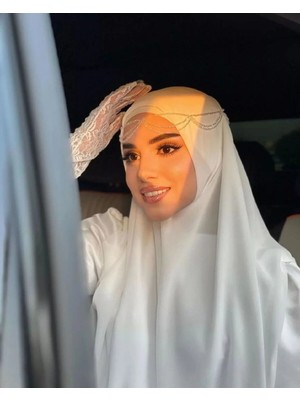 Ravinity Ayarlanabilir Her Saça ve Tesettüre Uyumlu Gelin Tacı Kristal Saç Aksesuarı