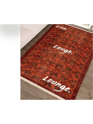 Vivense Laugh Baskılı Dokuma Taban Halı, 192 Yng, 80X150  cm