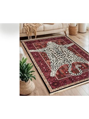 Vivense Animal Post Baskılı Dokuma Taban Halı, 171 Yng, 80X150  cm
