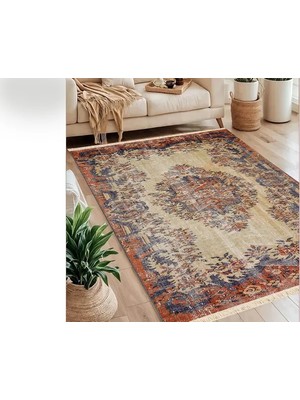 Vivense Vina Baskılı Dokuma Taban Halı, 194 Yng, 80X150  cm