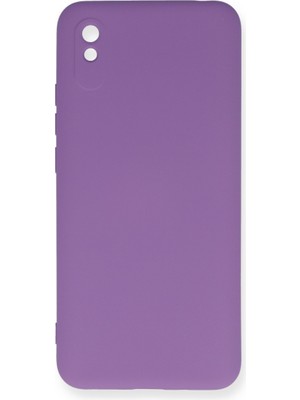 Fırsatkolik Redmi 9A Kılıf Nano Içi Kadife Silikon - Mor