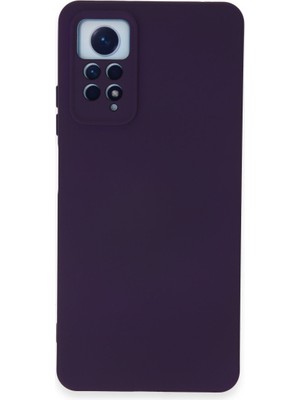 Fırsatkolik Redmi Note 12 Pro 4g Kılıf Nano Içi Kadife Silikon - Mor