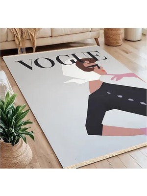 Vivense Vogue Baskılı Dokuma Taban Halı, 209 Yng, 150X230  cm