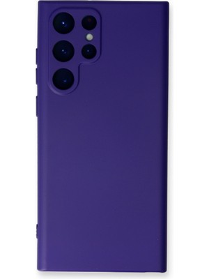 Fırsatkolik Galaxy S24 Ultra Kılıf Nano Içi Kadife Silikon - Mor
