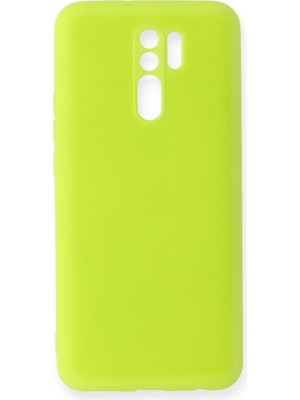Fırsatkolik Redmi 9 Kılıf Nano Içi Kadife Silikon - Sarı