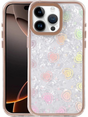 Fırsatkolik Apple Iphone 15 Pro Max Lumi Desenli Kapak - Çöl Titanyum