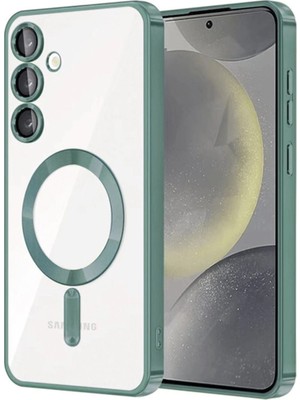 Fırsatkolik Samsung Galaxy A16 5g Kross Magneticsafe Kapak - Koyu Yeşil