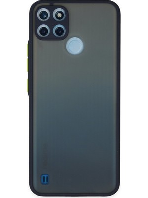 Fırsatkolik Realme C21Y Kılıf Montreal Silikon Kapak - Lacivert