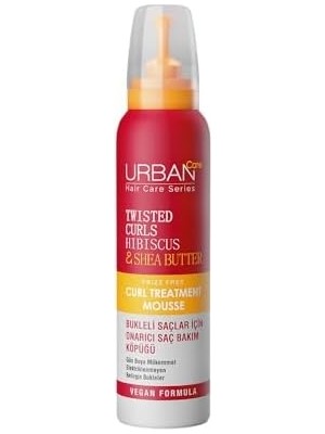 TeknoKapsül Twisted Curls Hibiscus & Shea Butter Kıvırcık Dalgalı Saçlara Özel Onarıcı Bakım Köpüğü 150 Ml-
