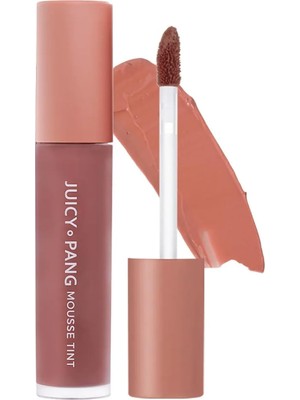 TeknoKapsül A'pieu Nemli Pürüzsüz Görünüm Sunan Köpük Formüllü Tint ND02 -Pang Mousse Tint Nude