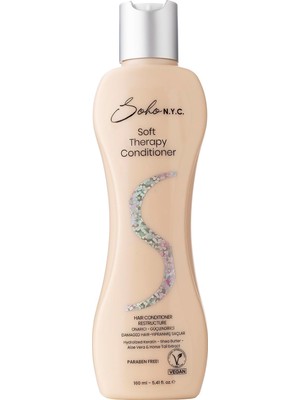 TeknoKapsül Soho N.y.c. Saç Kremi-Soft Therapy-Onarıcı (Aşırı Yıpranmış Saçlar) 160 ml