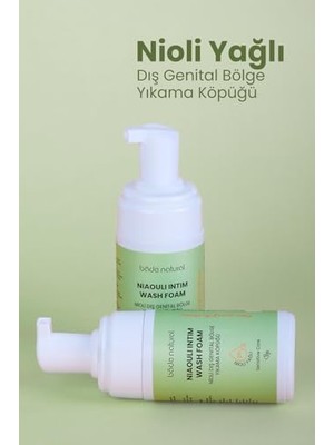 TeknoKapsül Bade Nioli Yağlı Bölge Yıkama Köpüğü Ph 3.8%100 Doğal 125 ml