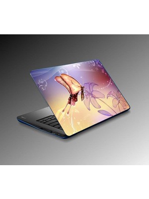 TeknoKapsül Laptop Notebook Pc Kaplama Etiketi Latterfly